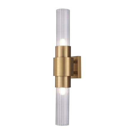 Lampa ścienna GLOW 46 cm - kinkiet złoty szczotkowany NOW-10884W - Step Into Design