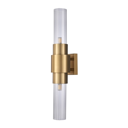 Lampa ścienna GLOW 46 cm - kinkiet złoty szczotkowany NOW-10884W - Step Into Design