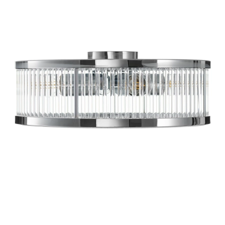 Plafon sufitowy MAGNUS 38 cm - chromowy NOW-D10208 chrome - Step Into Design