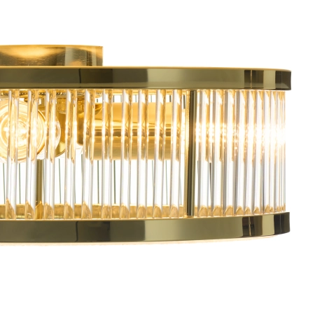 Plafon sufitowy MAGNUS 38 cm - złoty połysk NOW-D10208 mirror gold - Step Into Design
