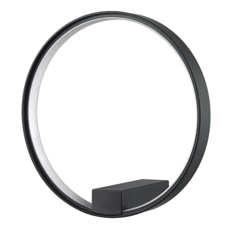 Kinkiet nowoczesny ACIRCULO LED czarny 30 cm ST-0453W black - Step Into Design