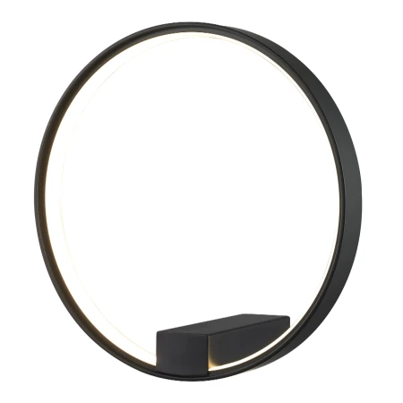 Kinkiet nowoczesny ACIRCULO LED czarny 30 cm ST-0453W black - Step Into Design