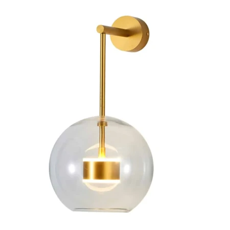 Kinkiet designerski BUBBLES-1 WL złoty ST-0801WL – Step Into Design