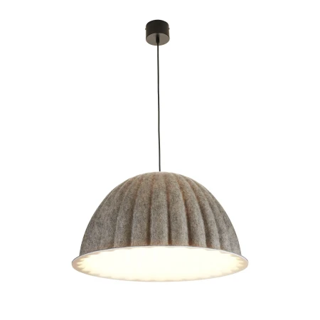 Lampa wisząca filcowa szara FELT-55 ST-10267P-S grey - Step Into Design
