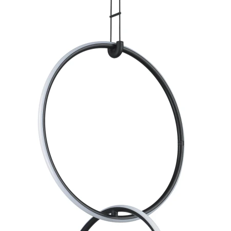 Lampa wisząca RING COCO 3 LED czarna 40 cm ST-10339P/3H - Step Into Design