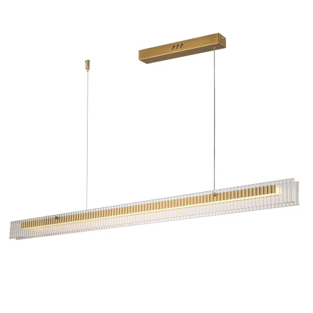 Lampa wisząca LONGIN-120 LED złoty 120 cm ST-10538P-L120 - Step Into Desgin