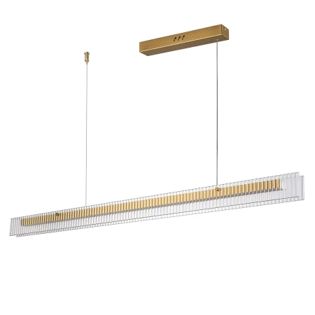 Lampa wisząca LONGIN-120 LED złoty 120 cm ST-10538P-L120 - Step Into Desgin