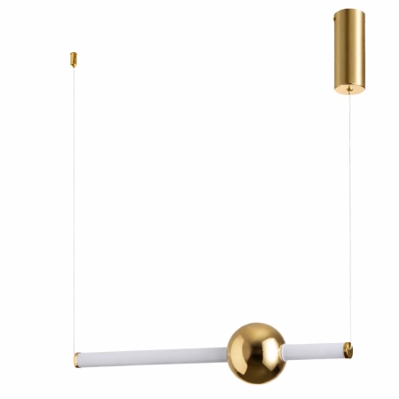 Lampa wisząca O-LINE 63 - LED, 63 cm, złoty połysk ST-1688S miror gold - Step Into Design