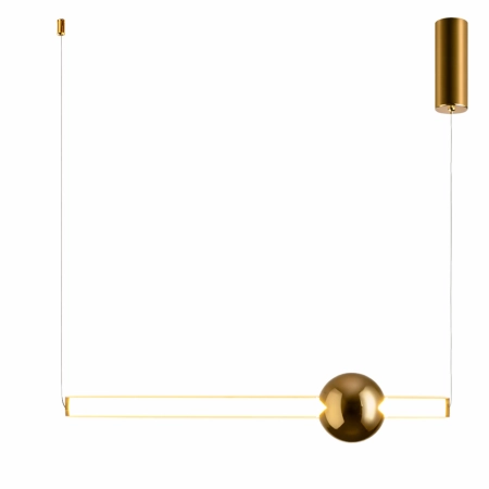 Lampa wisząca O-LINE 63 - LED, 63 cm, złoty połysk ST-1688S miror gold - Step Into Design