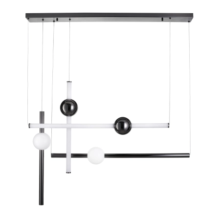Lampa wisząca O-LINE L-4 LED mosiądz 110 cm ST-1691L-4 BLACK - Step Into Design