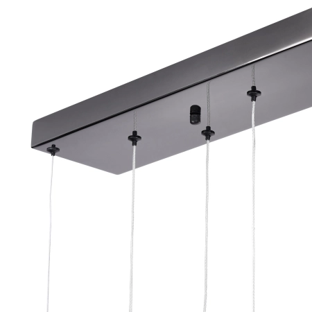 Lampa wisząca O-LINE L-4 LED mosiądz 110 cm ST-1691L-4 BLACK - Step Into Design