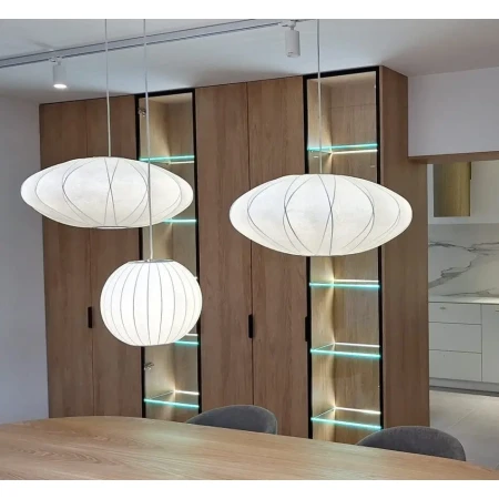 Lampa wisząca SILK X-shape biała 60 cm ST-2334-60 - Step Into Desgin