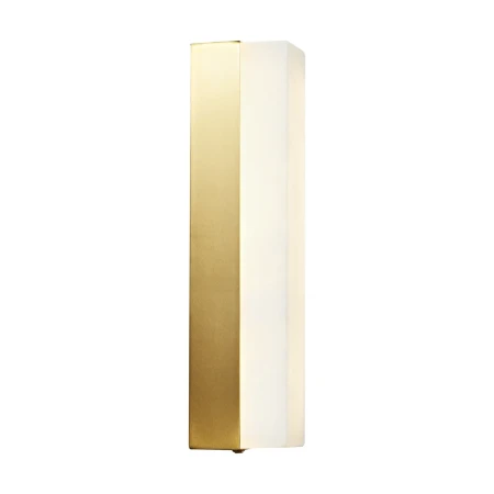 Lampa ścienna BLOCK biały marmur i mosiądz 40 cm ST-3390 - Step Into Desgin