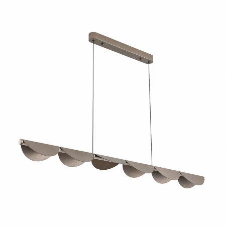 Lampa wisząca NAMI LINE 143 cm - LED, szary szczotkowany ST-3602-6-LONG - Step Into Design