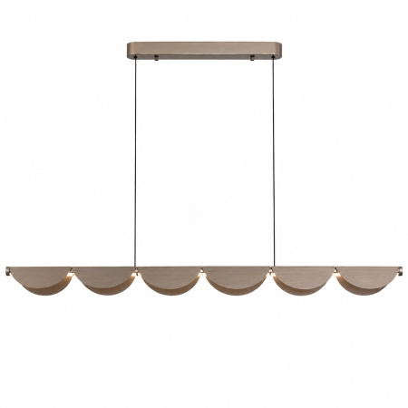 Lampa wisząca NAMI LINE 143 cm - LED, szary szczotkowany ST-3602-6-LONG - Step Into Design