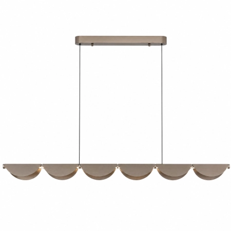 Lampa wisząca NAMI LINE 143 cm - LED, szary szczotkowany ST-3602-6-LONG - Step Into Design