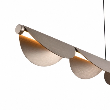 Lampa wisząca NAMI LINE 143 cm - LED, szary szczotkowany ST-3602-6-LONG - Step Into Design