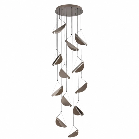 Lampa wisząca NAMI-12 - LED, szary szczotkowany 340 cm ST-3602A-12 - Step Into Design