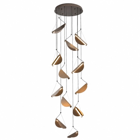 Lampa wisząca NAMI-12 - LED, szary szczotkowany 340 cm ST-3602A-12 - Step Into Design