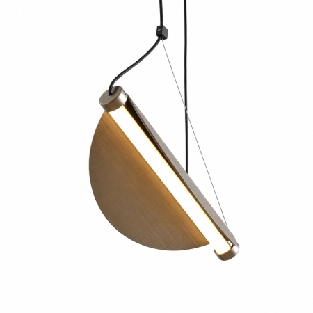 Lampa wisząca NAMI-12 - LED, szary szczotkowany 340 cm ST-3602A-12 - Step Into Design