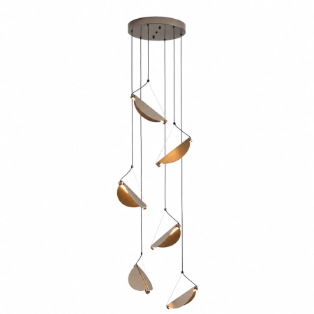 Lampa wisząca NAMI-6 - LED, szary szczotkowany 240 cm ST-3602A-6 - Step Into Design