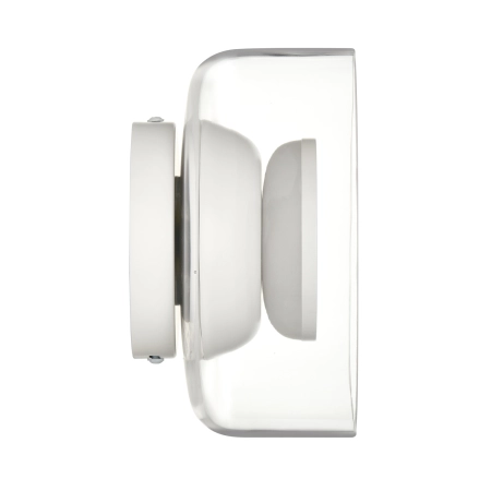 Lampa ścienna DONUT 18 - LED, szkło transparentne, biały środek ST-5072W transparent white - Step Into Design