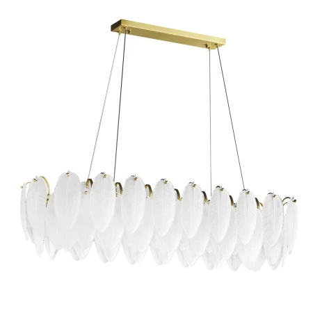 Lampa wisząca PIUMA LONG biała 100 cm ST-6289-10C - Step Into Desgin