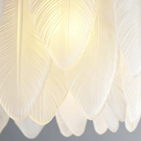 Lampa wisząca PIUMA LONG biała 100 cm ST-6289-10C - Step Into Desgin