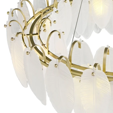 Lampa wisząca PIUMA LONG biała 100 cm ST-6289-10C - Step Into Desgin