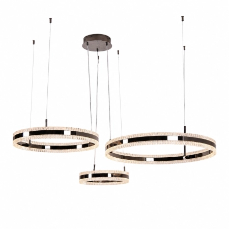Lampa wisząca ARKADIA LED Trio 40/60/80 cm – tytan ST-6376-40+60+80 tytan - Step Into Design