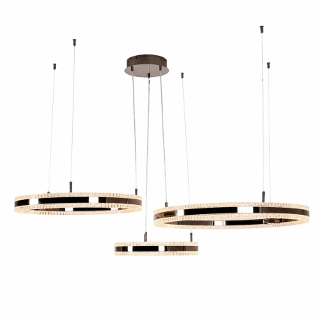 Lampa wisząca ARKADIA LED Trio 40/60/80 cm – tytan ST-6376-40+60+80 tytan - Step Into Design