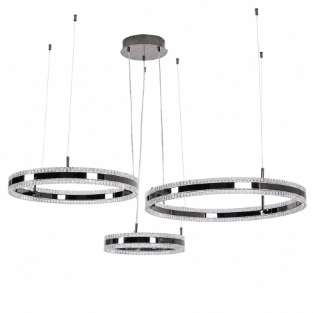 Lampa wisząca ARKADIA LED Trio 40/60/80 cm – tytan ST-6376-40+60+80 tytan - Step Into Design
