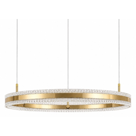 Lampa wisząca ARKADIA LED 80 cm - złoty połysk ST-6376-80 mirror gold - Step Into Design