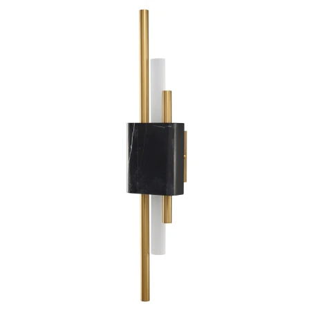 Lampa ścienna marmurowa czarno złota ELLIE ST-7007W-BLACK - Step Into Design