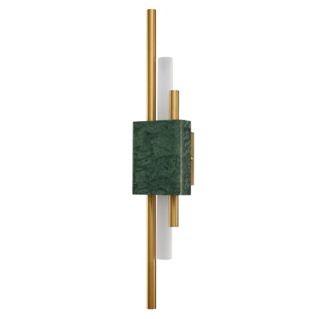 Lampa ścienna marmurowa zielono złota ELLIE ST-7007W-GREEN - Step Into Design