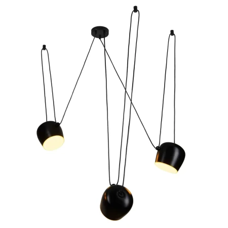 Lampa nad stół designerska wisząca designerska BENNA-3 czarna ST-8051S-3 - Step Into Design