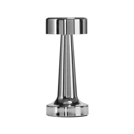 Lampa stołowa TAVOLO A LED dotykowa srebrna 21 cm ST-8127T/A SILVER - Step Into Desgin