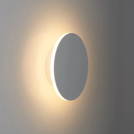 Lampa ścienna NYX 15 cm - LED okrągła, metalowa, czarna ST-8293W/15 black - Step Into Design