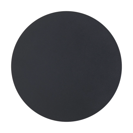 Lampa ścienna NYX 25 cm - LED okrągła, metalowa, czarna ST-8293W/25 black - Step Into Design