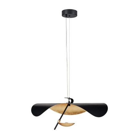 Lampa wisząca ENIGMA LED czarno złota 60 ST-8821P-60 - Step Into Design