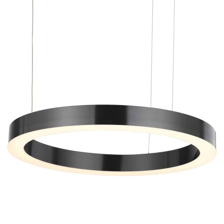 Lampa designerska wisząca na pilota CIRCLE ST-8848-60+80 black - Step Into Design