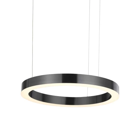 Lampa designerska wisząca na pilota CIRCLE ST-8848-60+80 black - Step Into Design