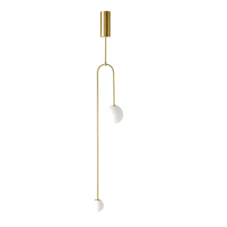 Lampa wisząca designerska LOOP złota 123 cm ST-8928S brass - Step Into Design