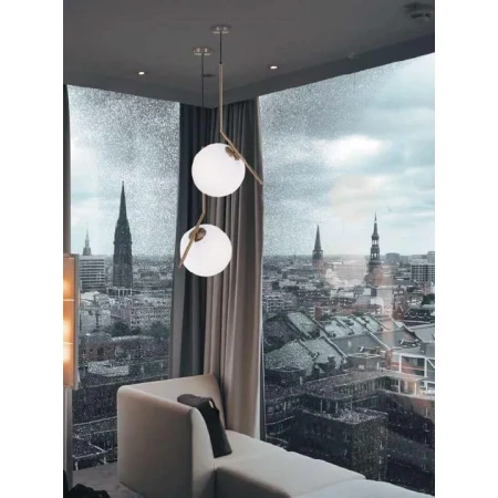 Lampa wisząca nowoczesna SOLARIS 20 ST-9228-S-BLACK - Step Into Design