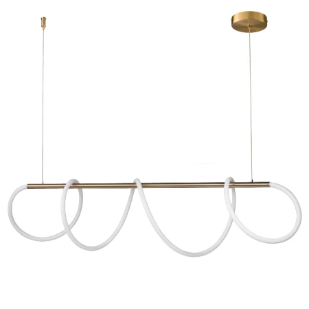 Lampa stylowa wisząca FANTASIA LED złota 120 cm ST-9282P/L1 - Step Into Design