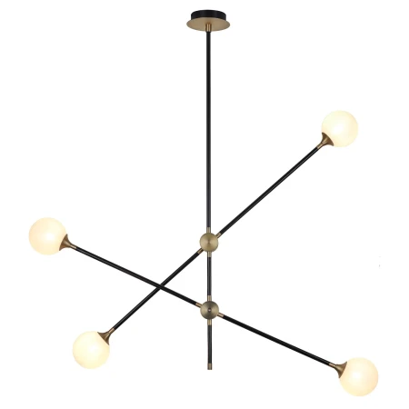 Lampa wisząca czarna SPILLO ST-9389-P4 - Step Into Design