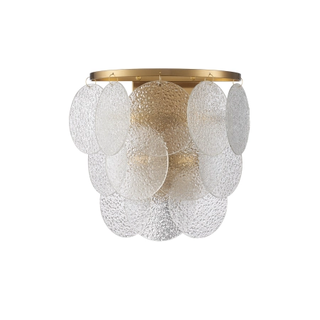 Lampa ścienna FIORE 30 cm - kinkiet złoty, kryształowy ST-D8584W - Step Into Design