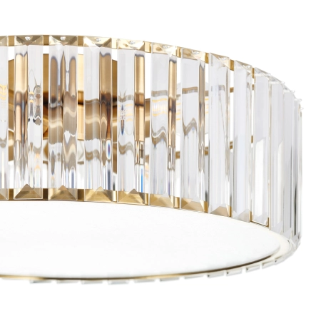 Plafon sufitowy glamour MAGIA 40 cm - złoty szczotkowany ST-D8801C-R40-MAGIA - Step Into Design