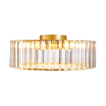Plafon sufitowy glamour MAGIA 40 cm - złoty szczotkowany ST-D8801C-R40-MAGIA - Step Into Design