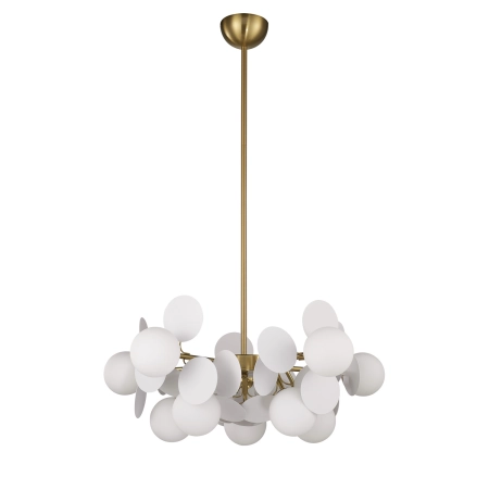 Lampa wisząca CHIC-5, biało złota 65 cm ST-DL-2969P-5 - Step Into Design